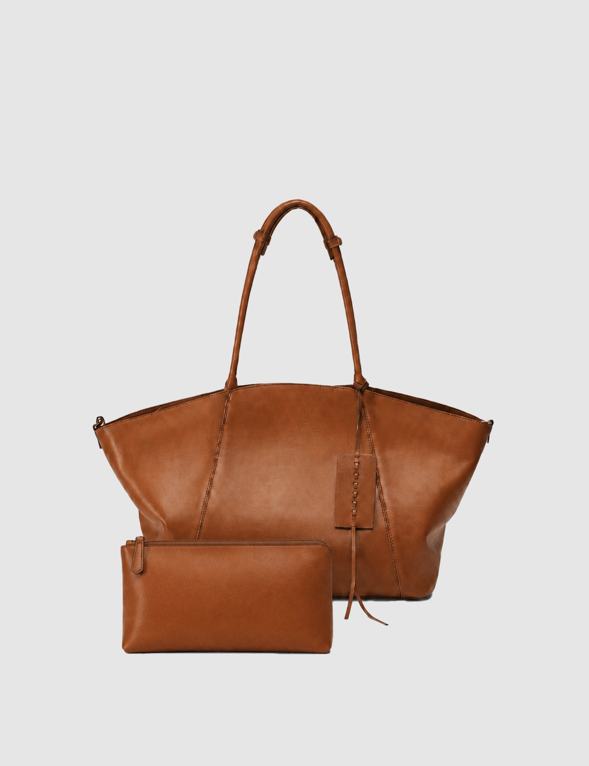 Veloa Tote - Cognac
